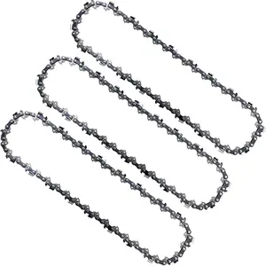 10 Inch Pole Saw Chain for WORX WG309, 10" Chainsaw Chains Replacement for Worx WG309 Polesaw- 3PCS