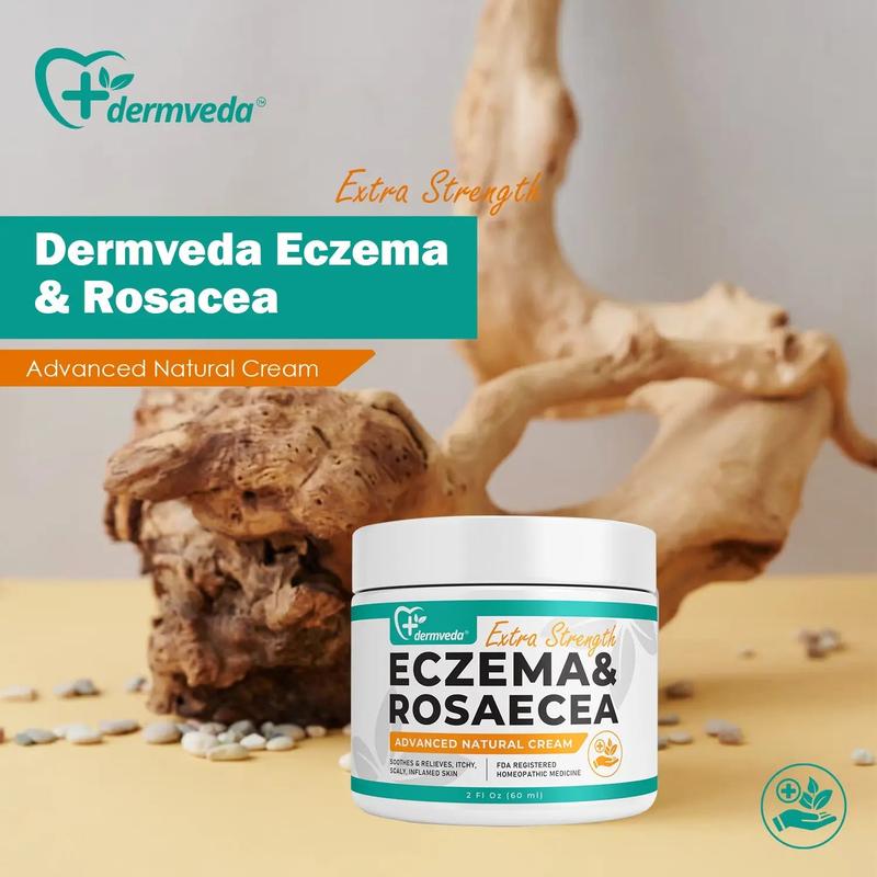 Dermveda Eczema and Rosacea Cream - Advanced Natural Skincare for Sensitive Skin