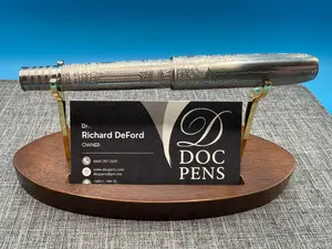 Hongdian 100 Silver Steel Piston Fountain Pen