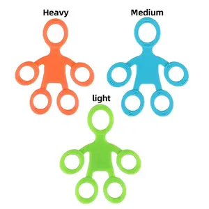 3 pack 1/3 grip ring Three levels of exercise Hand resistance belt Portable hand exerciser, hand strength flexibility enhancement training No electricity requiredRAIMENTRY