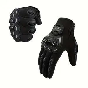 Motorcycle Gear,Spring and Summer Hard Shell Off-road Motorcycle Gloves - Touch Screen Riding Gloves - Motorcycle Knight Gloves Tactical Windproof Motorbike