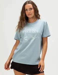 NECTAR CLOTHING Santa Barbara Womens Boyfriend Tee
