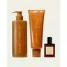 Vanilla Verve Body Care Essentials Set - Sensorial Body Wash, Nutrient-Rich Body Cream & Perfume Oil