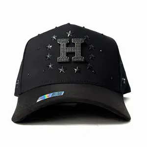 Premium quality hats H stars all black