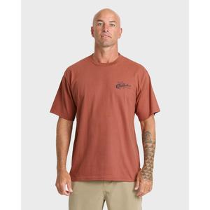 Quiksilver | Waterman Lady Ukulele Short Sleeve T-Shirt | Men's 100% Cotton Graphic Print Lightweight | Sun Protection & Summer