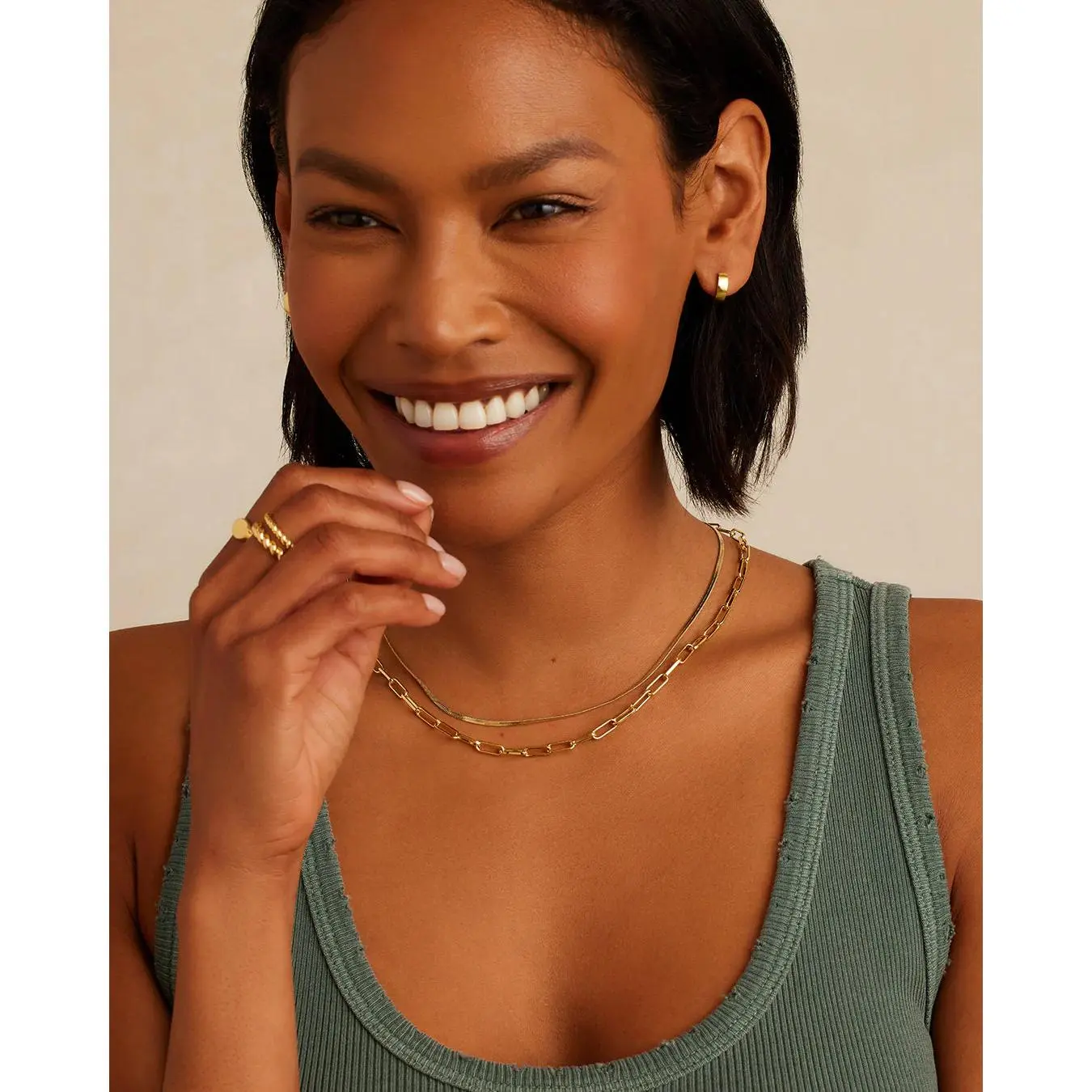 Parker Necklace | Gold
