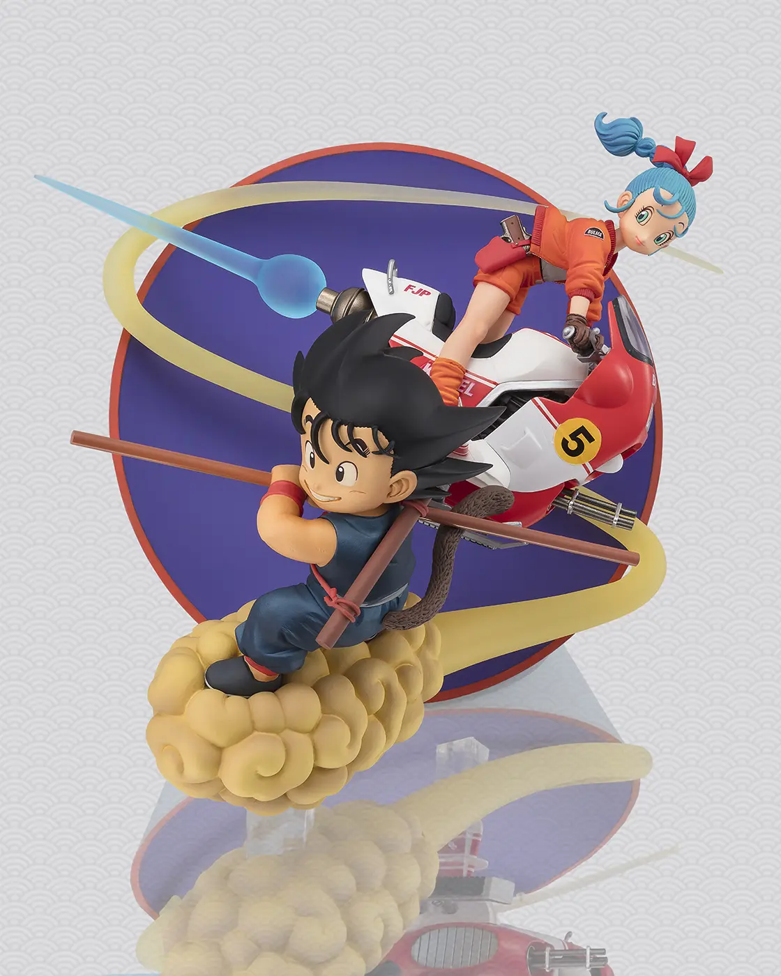 Bandai Tamashii Dragon Ball FiguartsZERO Son Goku & Bulma Figure Statue