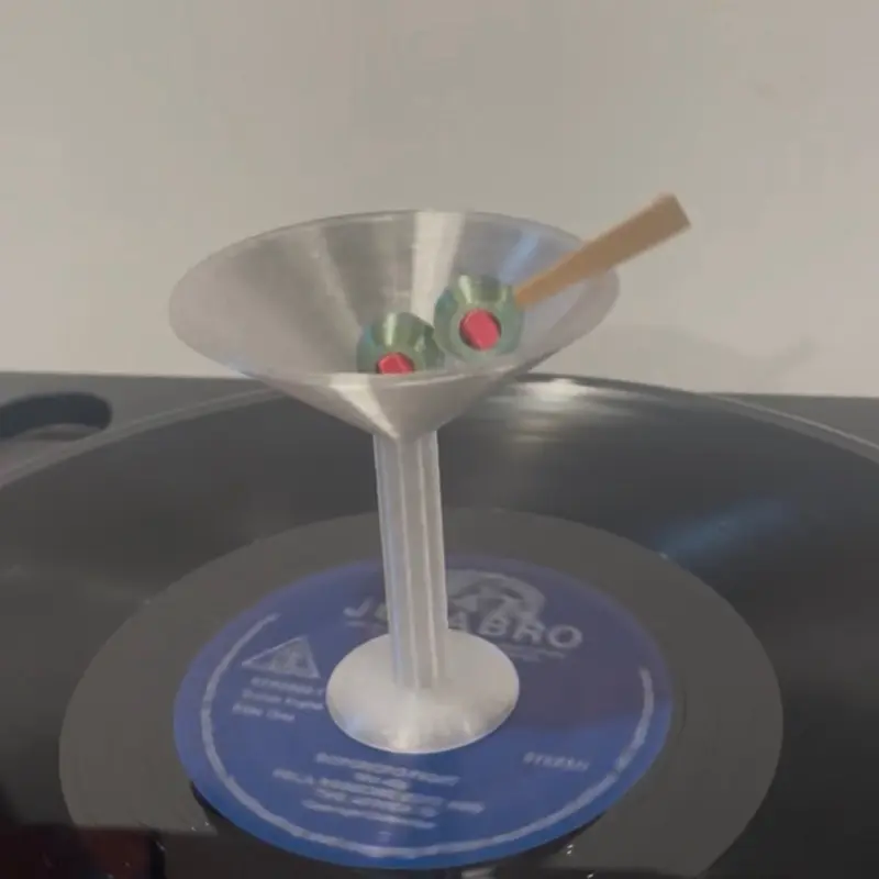 Martini Glass Turntable Spinner! Martini Glass Turntable Spinner!