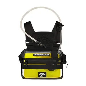 RL Yellow Hydration Chest Rig - Festival Approved