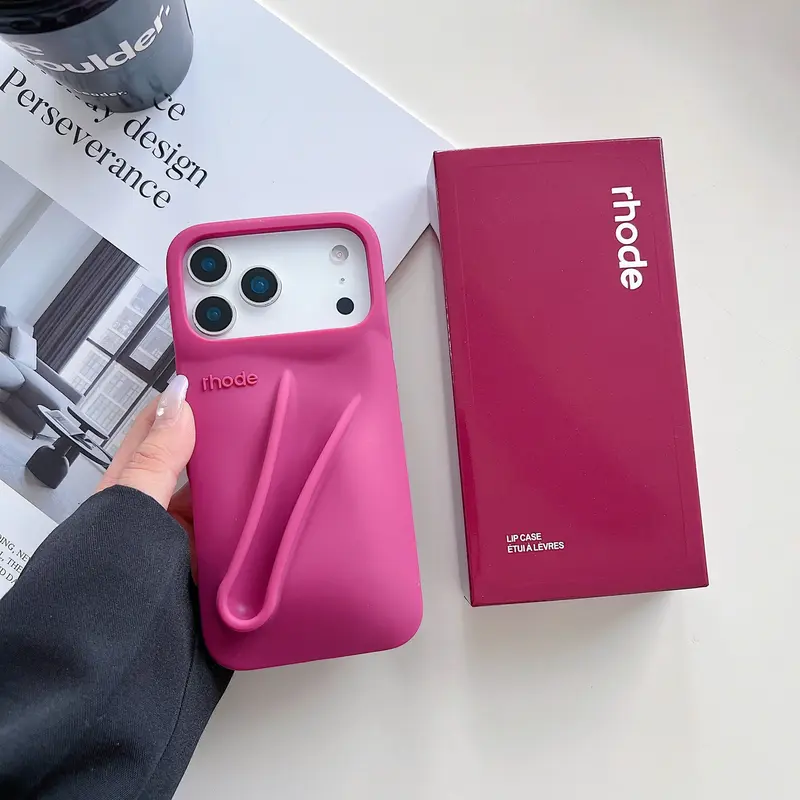 Brown rhode phone case on iphone 16 - TikTok Shop