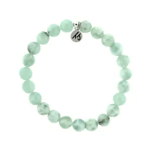 Defining Bracelet- Divinity Bracelet with Green Angelite Gemstones