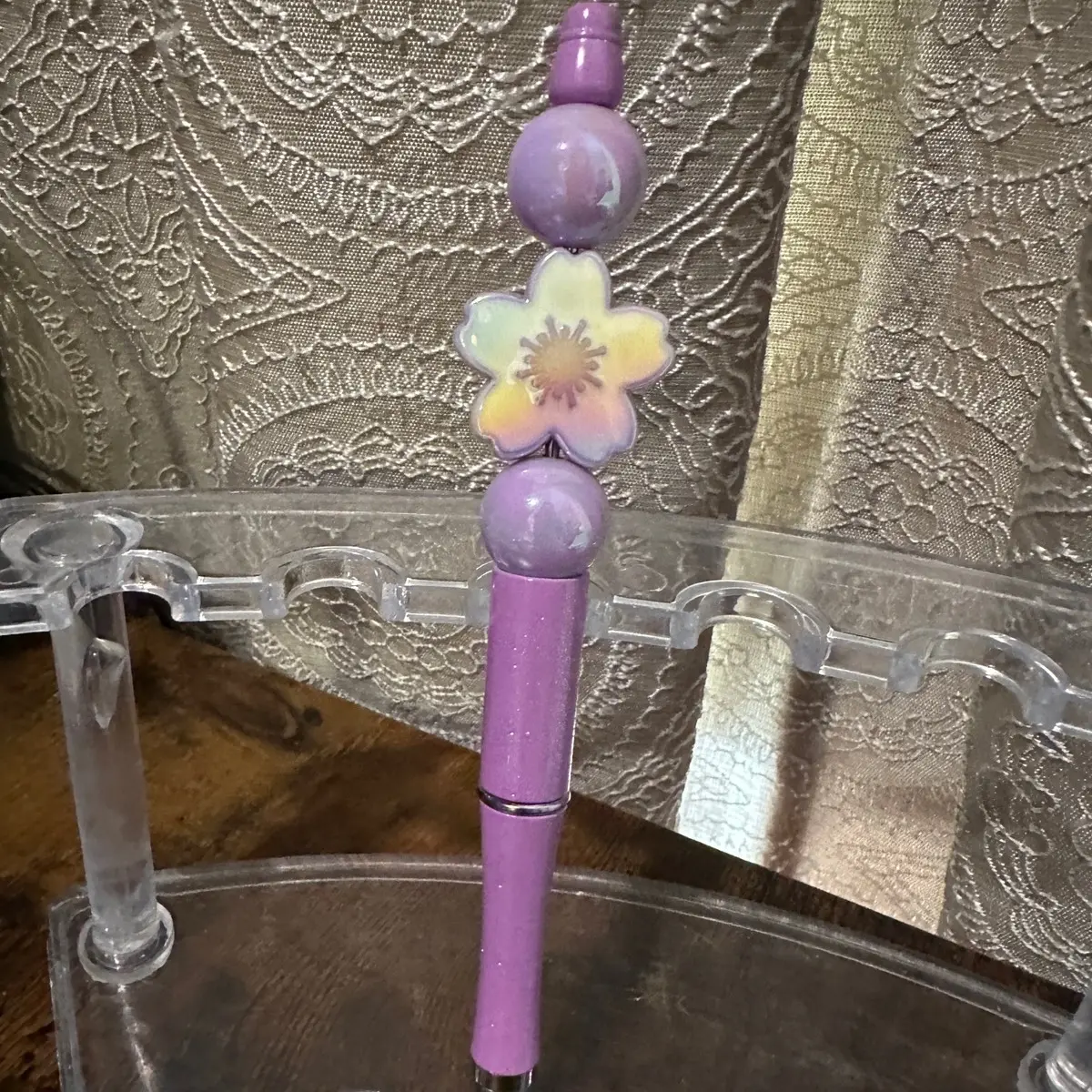 Purple Sakura pen