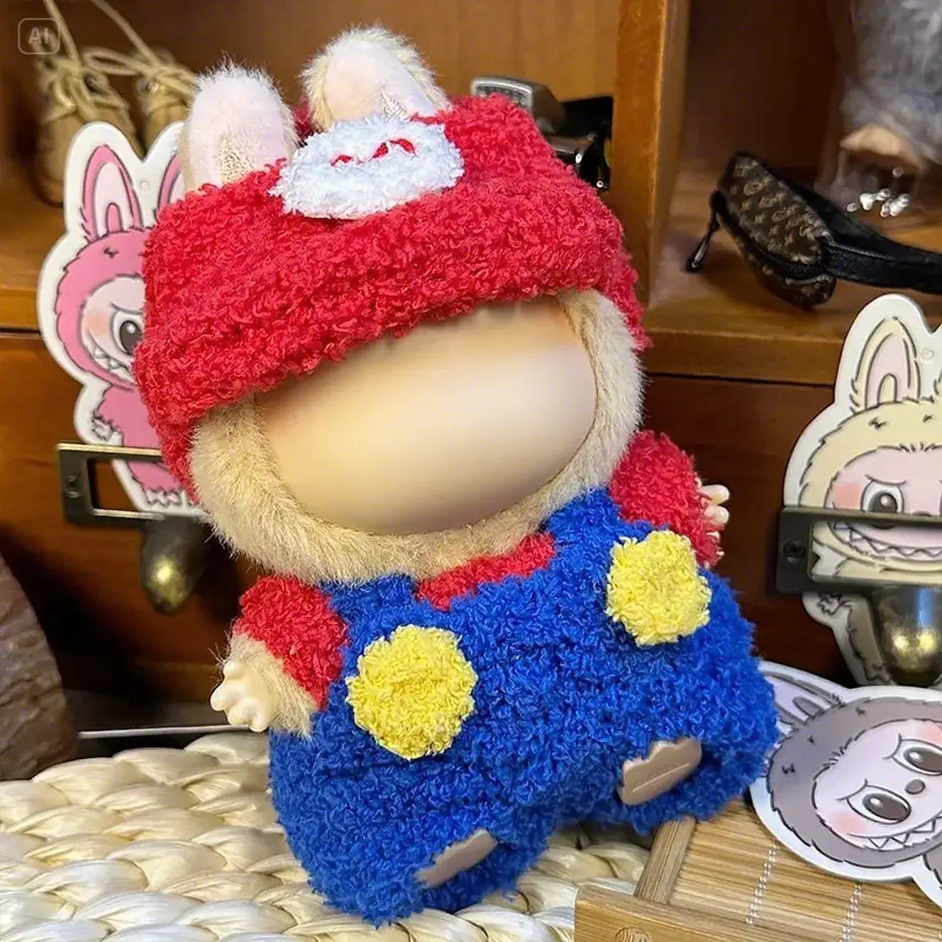 【Clothes only】Plush outfit  17cm Doll Clothes Set & Outfit Set for 17cm Dolls - Chic Doll Clothing & Style Bundle
