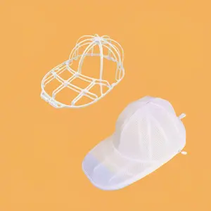 Hat Washing Set (hat Bag + Hat Rack), Thick Mesh Bag, Suitable for Washer & Dishwasher, Baseball Cap Holder, Laundry Bags, Laundry Products