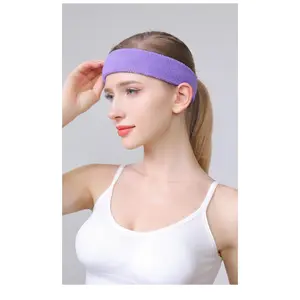 Outdoor Basketball Sweat-Absorbing Headband for Men and Women, Running Headband, Badminton Fitness Yoga Sweat-Wiping Headband, Sports Headscarf Women's Multicolor Elastic Headband Set