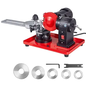 VEVOR Circular Saw Blade Sharpener, 370W 3590RPM Rotary Angle Mill Grinder Sharpening Machine with 5 Grinding Wheel 6 Saw Centerings - Fits 3.2 to 27.5 Circular Saw Blades