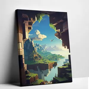 My World Canvas    Unique Creative   Suitable for Living Room Bedroom Office Restaurant Bar  Decoration Artwork Perfect Gift And Decor  Wall Poster Art