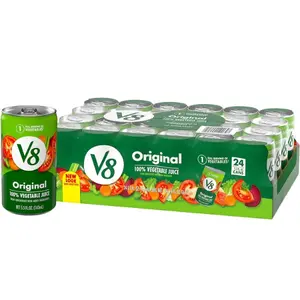 Original 100% Vegetable Juice, 5.5 fl oz Can (24 Pack)