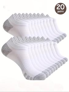men's patchwork print ankle socks, casual moisture wicking low cut socks for daily wear, soft comfy breathable socks for all seasons, socks for men, men's underwear, socks set