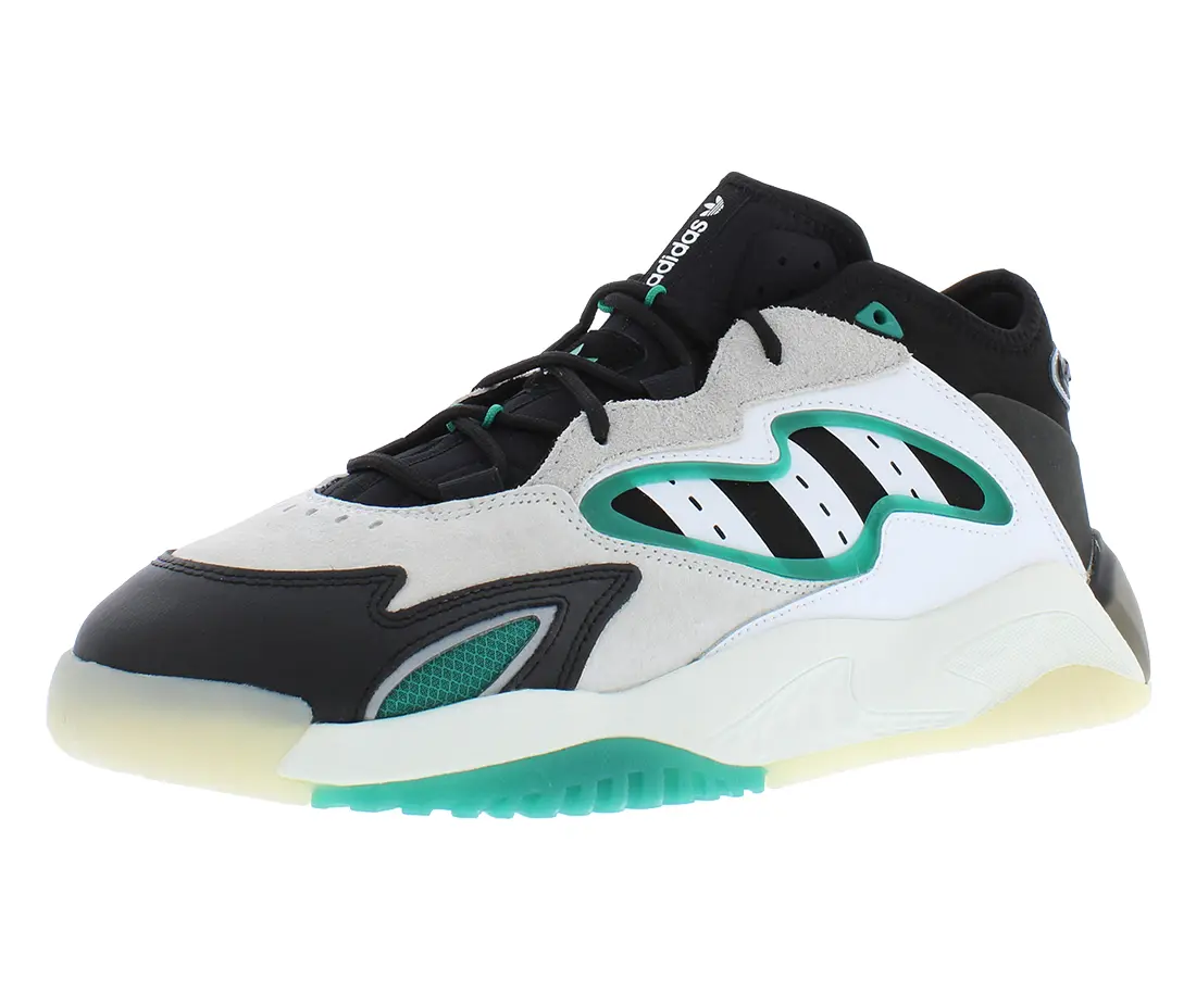 Adidas Streetball II Men's High-Top Lace-Up Leather Basketball Sneakers - Athletic Training, Running, Casual Walking Sports Shoes