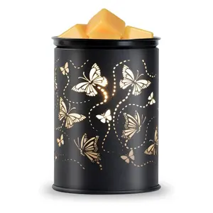 Metal Wax Melt Warmer, Scented Candle Wax Burner, for Home Office Décor and Gifts for Holiday…  Decorative Decor