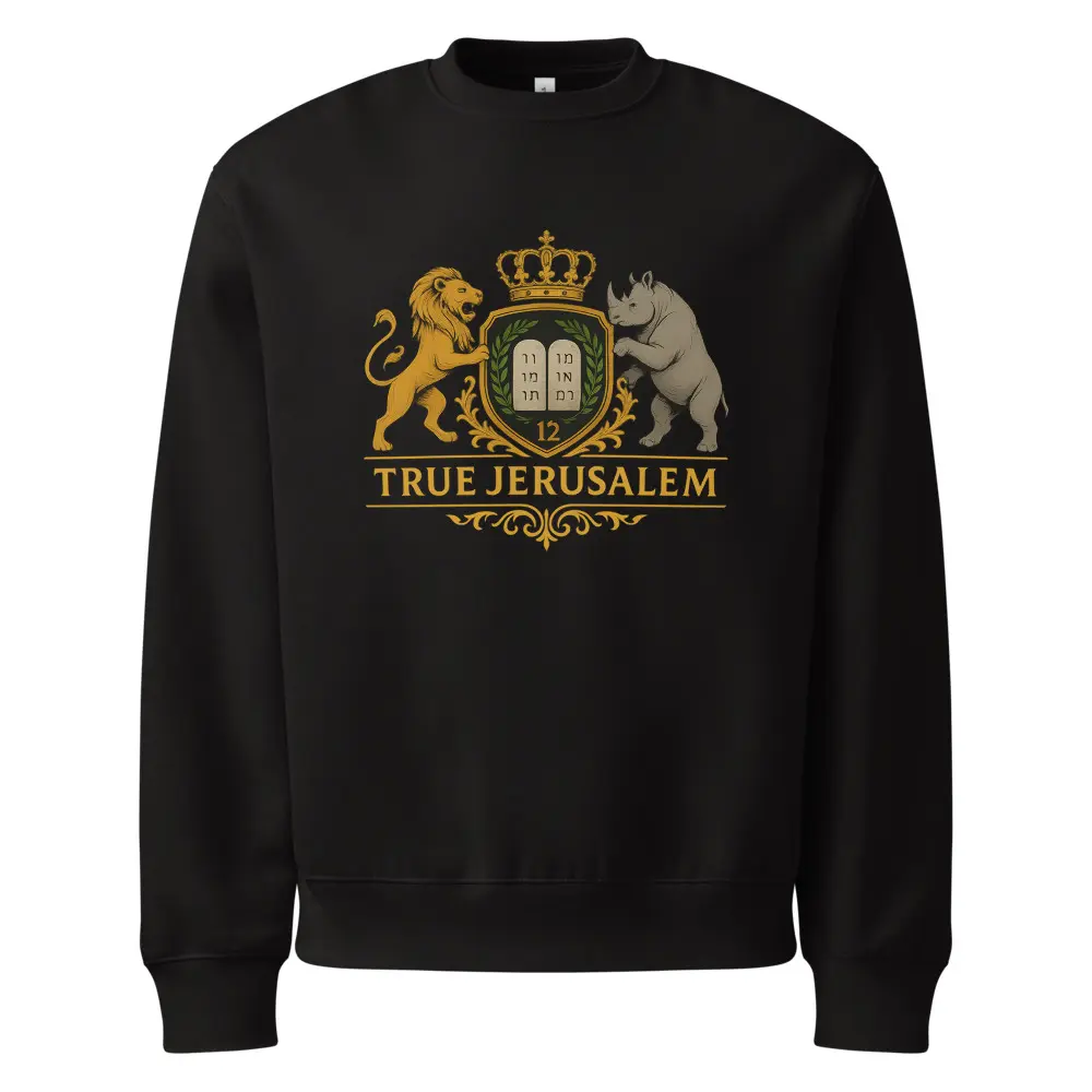 Oversized heavyweight sweatshirt