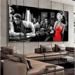 Marilyn Monroe Vintage Art Poster - Iconic Room Decor Print For Classic Hollywood Fans