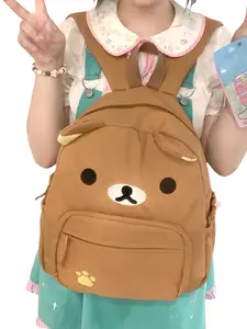 Cute Bear Backpack for Students, Large Capacity Casual Bag for Women, Stylish Travel Backpack, Fashion Durable Backpack, Perfect Birthday Gift