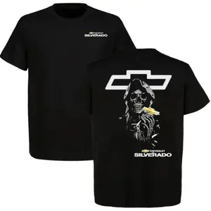 Chevrolet Silverado Skull T-Shirt – Black Pickup Truck Graphic Tee for Chevy Fans, Skeleton Design, and American Auto Culture graphic tee funny tshirt Sweatshirt, Hoodie, Comfort Colors
