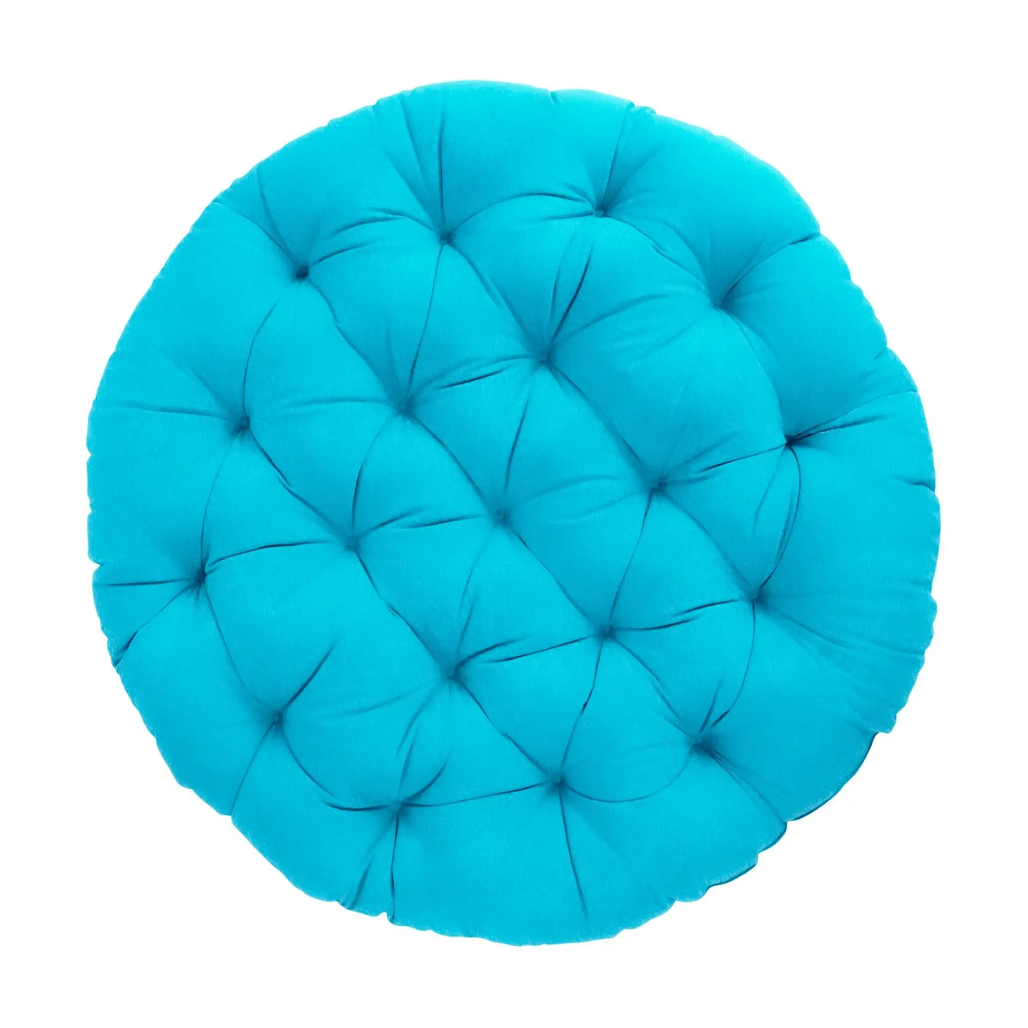 Sorra Home 44" Suede Round Papasan Cushion Sorra Home 44" Suede Round Papasan Cushion