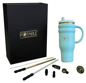 Dual Wave: Odyssey™ 40oz Tumbler in Stellar Tide | Luxury Series