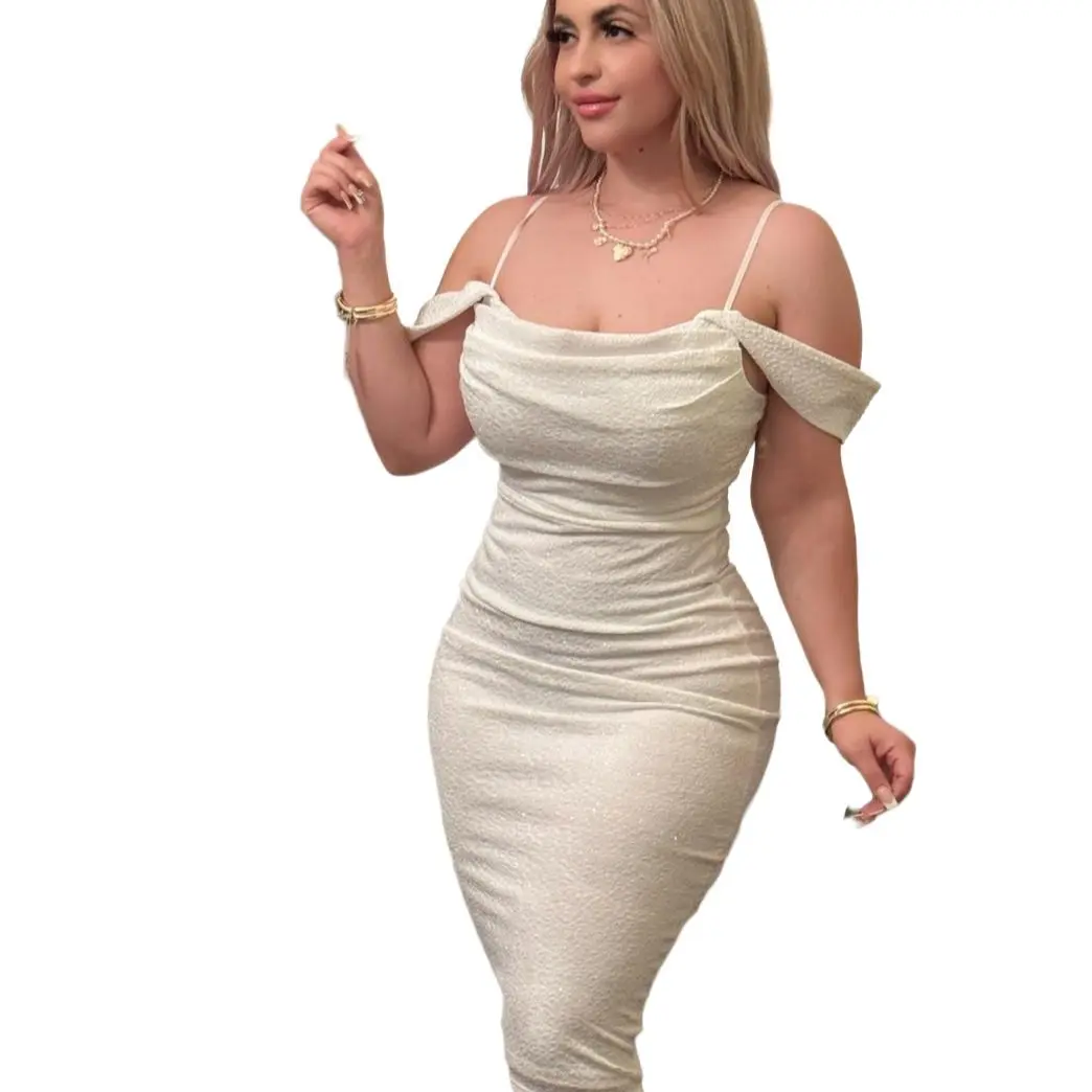 cream knit dress Textured Knit Tulle Sweater Dress