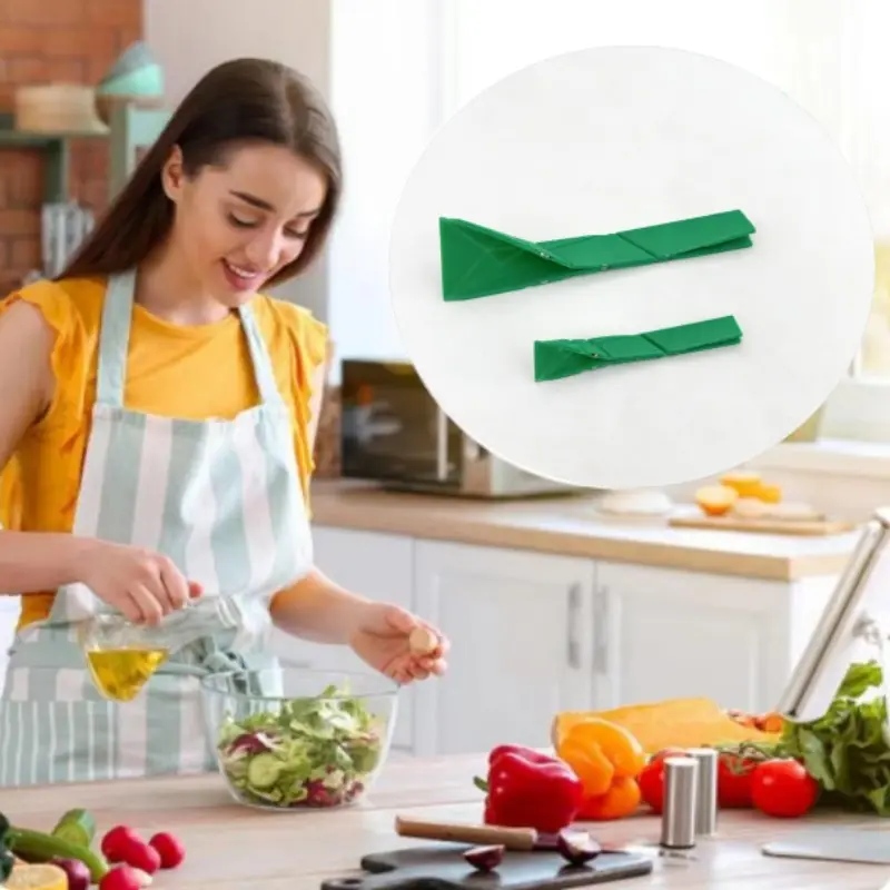 The Polygons 3-in-1 Folding Measuring Spoons Set-6 Sizes in 2 Spoons, Magnetic & Space-Saving Kitchen Gadget, for Easy Storage, Dry/ Wet Materials, Food Measuring Tool, Ideal for Cooking & Baking, Kitchen Measuring Utensils