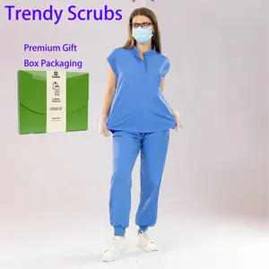 EADFLIE Scrubs The only sleeveless scrubs you need for those long shifts!  Eadflie 11-Pocket Jogger Set.
