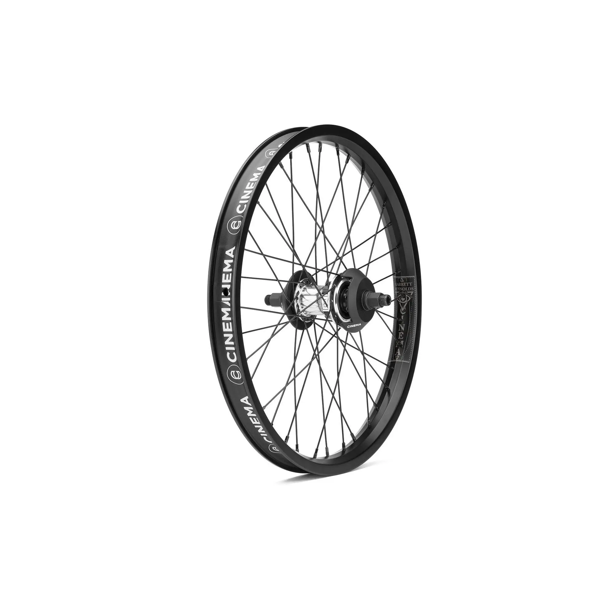 Cinema BMX FX2 Reynolds Freecoaster RHD Rear Wheel - Black/Polished
