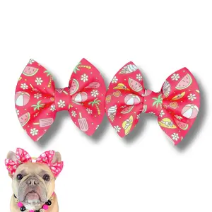 Summer Mini Sugarplum Bows - Bows for short-haired pets - Hair accessories for dogs