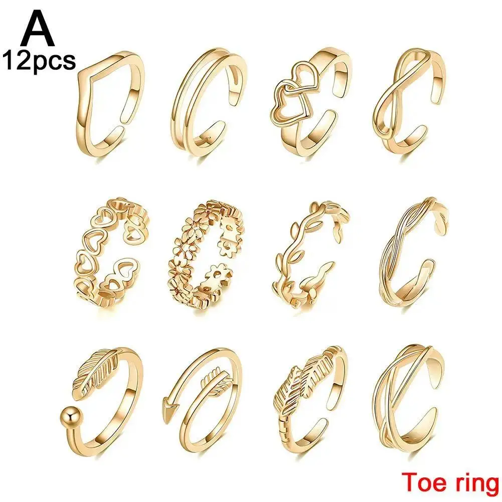 12pcs gold