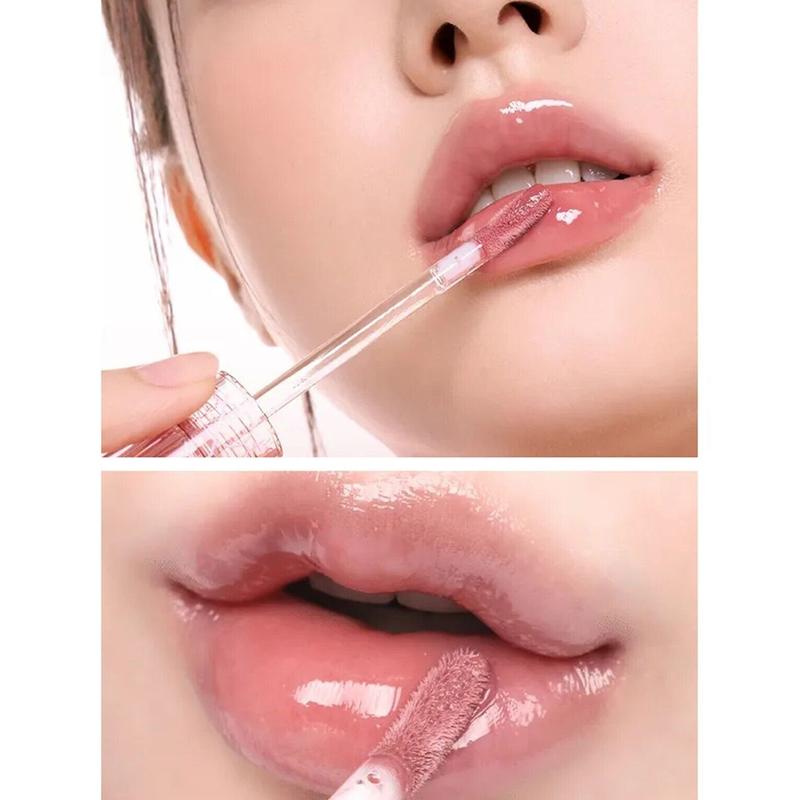 rom&nd Glasting Color Gloss 01 Peony Ballet - Rosy Pink Glass Shine Lip Gloss, Hydrating K‑Beauty Lip Topper, Non‑Sticky High Shine Gloss, Plumping Juicy Lips, Korean Makeup, 4g, romand