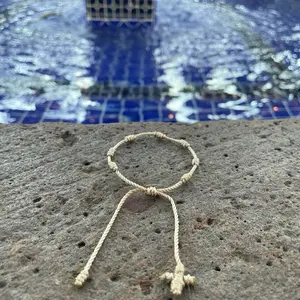 Bracelet- Handcrafted Rope Bracelet with Unique Knot Design for Everyday Wear