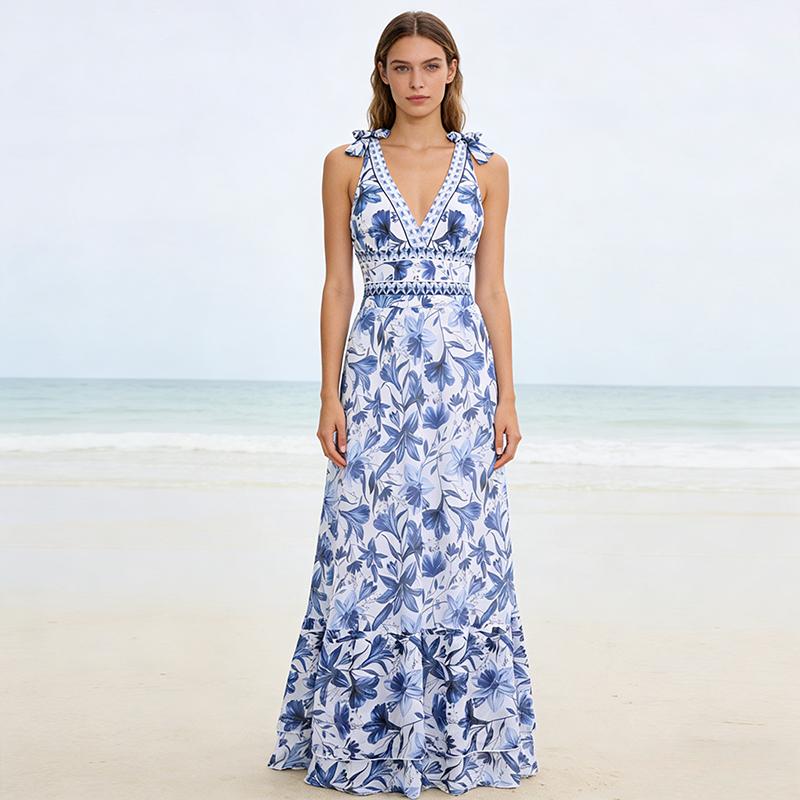 Women's V Neck Bohemian Print One-Piece Swimsuit and Matching Cover Skirt Set Summer Swimdress Swimming Vacation Beach Bathing SuitSuit Stylish Beachwear Women's V Neck Bohemian Print One-Piece Swimsuit and Matching Cover Skirt Set Summer Swimdress Swimming Vacation Beach Bathing SuitSuit Stylish Beachwear