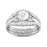 Zircon Fashion Three-Piece, I Love You Letter Rings, Perfect for Engagement & Wedding, Stylish Jewelry for Men & Women, Stackable Finger Rings, Elegant Ring Set, Ring Stacks