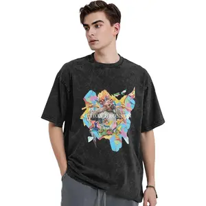 Action Bronson Shirt Unisex Novelty Graphic T-Shirt Vintage Distressed Harajuku Shirts Tops