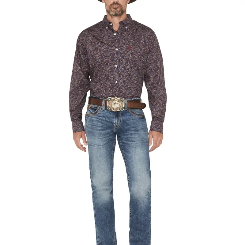 Ariat Men's Men'S Boot Barn M7 Livermore Coltrane Medium Wash Slim Straight - 10074824