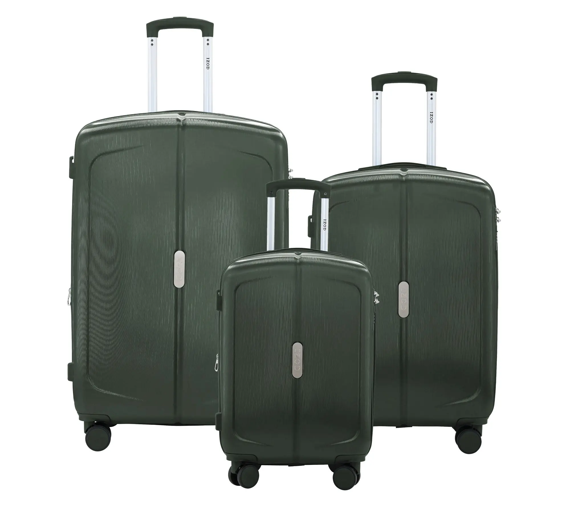 IZOD Mateo ABS 3-Piece Spinner Luggage Set - 20/24/28" IZOD Mateo ABS 3-Piece Spinner Luggage Set - 20/24/28"