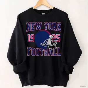 Giant Sweatshirt, New York Football Crewneck, NY Giant Sweatshirt, Vintage New York Football Shirt, New York Fan Gift, New York T-Shirt