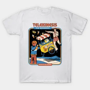 Telekinesis For Beginners T-Shirt | Retro Cartoon Cult Shirt