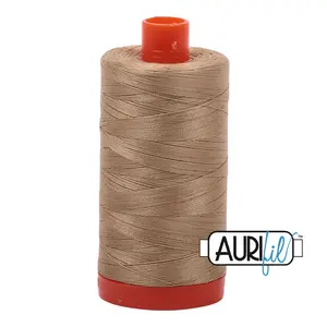 Aurifil 50wt Cotton Thread 1422yd - Blonde Beige - A1050-5010