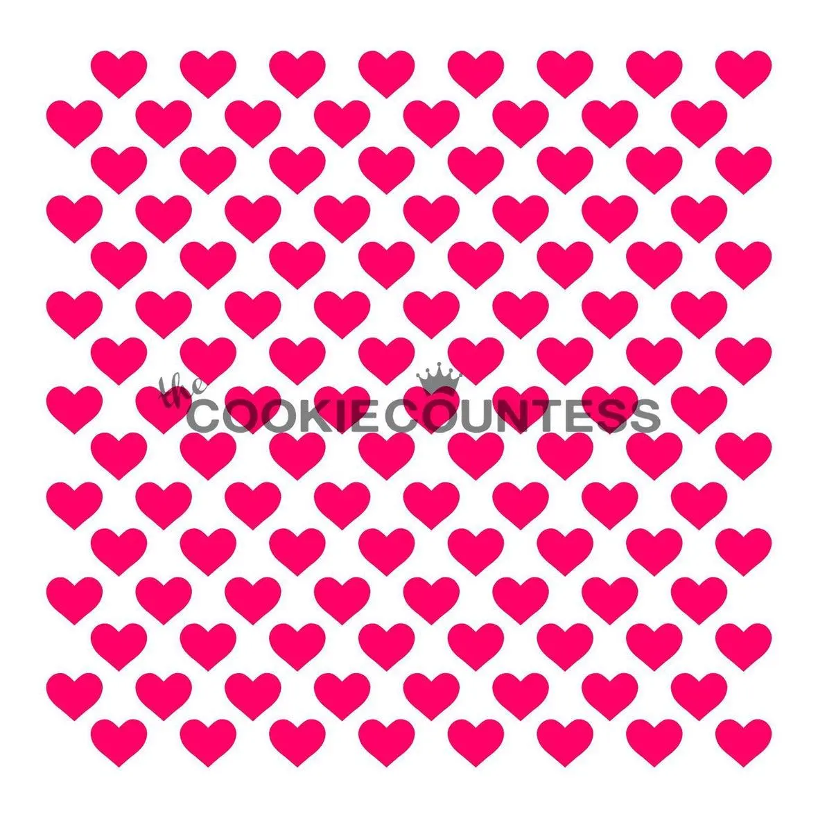 TINY HEARTS STENCIL
