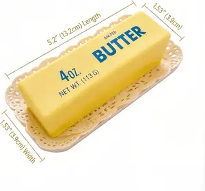 Midou Slow Rising Dumpling Squishy Butter Squeeze Toy Pack Sensory Stress Relief Squishies Soft & Stretchy Fidget Toys for Anxiety Relief Party Favors (Dumpling Squishy Butter)Schylling Jelly Squish