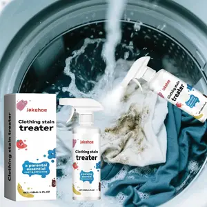 Portable Stain Removal Spray for Clothes, Natural Spot Cleaner Ideal for Oil and Dirt Removal, 120ML Eco-Friendly Fabric Cleaner, Stain Treater Spray, Stain Remover